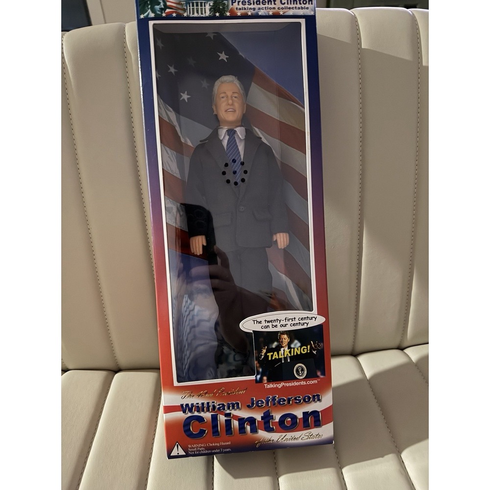 President Bill Clinton Talking Action Figure